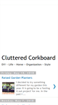 Mobile Screenshot of clutteredcorkboard.com